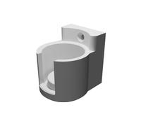 Supporto Parete per Bocchette Aspirapolvere Kärcher 35mm 39mm Organizer