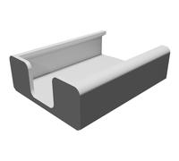 Supporto Parete per Display Bosch Kiox 300 Staffa V1.1 Due Fori Vite 3D