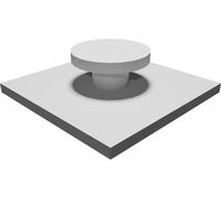 Supporto Parete per Lampada LED 3D Philips Marvel Staffa Stampata 3D Base
