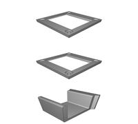 Supporto Parete per Nerf Modulus ECS-10 Blaster Fucile Espositore Muro 3D