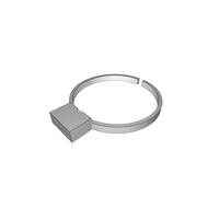 Supporto Parete per Rilevatore Fumo Monossido Carbonio Kidde Allarme Staffa