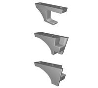 Supporto Parete per Seghetto Bosch Professional GST 12V-70 Staffa Montaggio