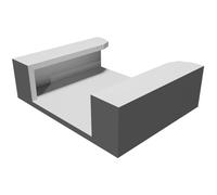 Supporto Parete per Telecomando NICE FLO2RE Cancello Garage Porta Automatica