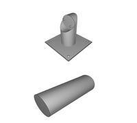 Supporto Parete per Ubiquiti Nanostation Loco M2 Antenna WLAN Staffa 3D