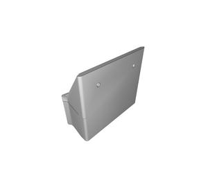 Supporto Parete per Volantini Brochure Pieghevoli a Tre Display US Letter
