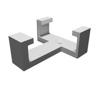 Supporto Parete Porta Telecomando per Presa Brennenstuhl Comfort-Line 3D