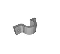 Supporto Parete Recinto per Luce Solare Giardino Picchetto 2 Viti Staffa