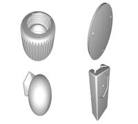 Supporto Parete Snodo Sferico TP-Link CPE210 Access Point Staffa Regolabile