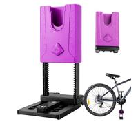 Supporto Pavimento Bici Parcheggio Bici Pieghevole con da | Supporto Antiscivolo per Bici per Esterno Casa Appartamento Officina Garage Capannone Strada Montagna
