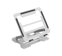 Supporto PC Portatile, Porta PC Pieghevole, Porta PC Ergonomico in Alluminio, Ergonomico Laptop Stand Vassoi di appoggio per PC da Scrivania Compatibile con MacBook Air, HP