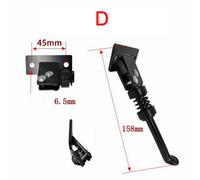 Supporto pedale rack lega di alluminio pendenza 8 pollici/10 pollici supporto nu