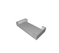Supporto Pedaliera per TC Electronic Mini Pedals Wiretap Holder Stampato