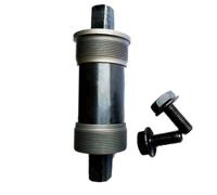 Supporto Pedivella Metallo per Mountain Bike Cuscinetti Sigillati | Cuscinetti sigillati, rotazione , resistenza per polvere e acqua, durata prolungata, ideale (Black 68mm * 122mm Common Screw)