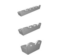 Supporto Pegboard per Aste Pulizia Pro-Shot .22 .17 .27 Cal Stampato 3D
