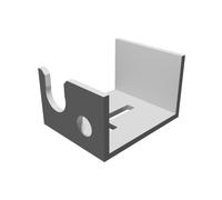 Supporto Pennello Barba e Rasoio per Merkur Progress 26mm Porta Accessori 3D