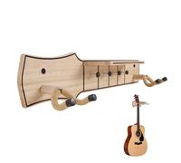 Supporto per a parete per -guitar realizzata in legno massiccio, supporto per pareti di | per per attaccamento a parete per casa, studio musicale, palcosce