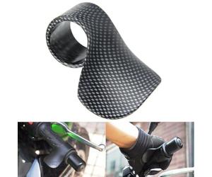 Supporto per acceleratore per moto Cruise Control Carbonio Supporto | Design carbonio, riduzione fatica mano, controllo pieno per acceleratore, guida rilassata, per stile sportivo