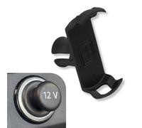 Supporto per accendisigari compatibile con OOONO CO-Driver NO2, presa 12 V, cruscotto, console centrale, accessorio