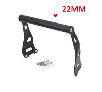 Supporto Per Accessori Moto Porta Telefono Mobile GPS Piastra 22mm