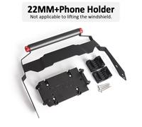 Supporto Per Accessori T-MAX560 Per Telefono Mobile GPS Piastra Staffa Set 22mm