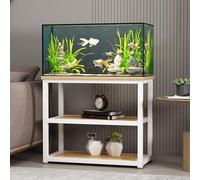 Supporto Per Acquario Con Mobile Contenitore, Supporto Per Terrario Da 70 Cm, Telaio In Acciaio Smaltato A Fuoco Ad Alta Resistenza, Adatto Per Soggiorni E Camere Da Letto(Yellow,50x30cm/19.7x11.8in)