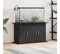 Supporto per acquario in rovere nero 101x41x58 cm in legno ingegnerizzato