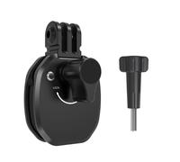 Supporto per action camera con morsetto con imbottitura in silicone ispessito per parabrezza moto che migliora la stabilità del supporto per bici