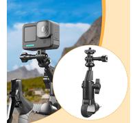 Supporto per action camera per moto, girevole a 360 gradi, staffa universale