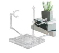 Supporto per action figure - Triple Sóul, supporto modello base per figure da 1/144 undam, supporto regolabile in PVC con forte supporto e facile montaggio, ideale per pose dinamiche e G