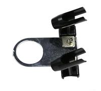 Supporto per aerografo a compressore con capacità per due spruzzi, struttura in metallo e plastica per stabilità nel modello per pittura e decorazione di torte