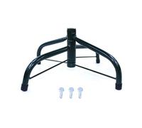 Supporto per albero di Natale, Base treppiede in ferro per albero di Natale, Supporto per albero di Natale in metallo con viti, Staffa pieghevole per albero artificiale, Forniture natalizie
