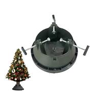 Supporto per albero di Natale, con 3 bulloni regolabili, funzione di conservazione dell'acqua e indicatore del livello dell'acqua, per interni ed esterni, camera da letto, giardino, cortile