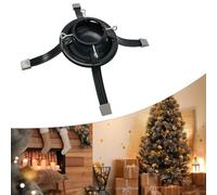 Supporto per albero di Natale di grande diametro, realizzato in metallo, perfettamente adatto per alberi vivi pesanti con il massimo supporto (medio)