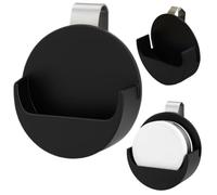 Supporto per aletta parasole per auto, con clip per aletta parasole, scatola portaoggetti con custodia sicura, accessorio salvaspazio per interni auto, adatto per tutti i veicoli