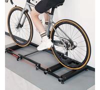 Supporto per allenamento da interni, silenzioso, per bici da strada e mountain bike, stazione di allenamento professionale con guida fluida e silenziosa