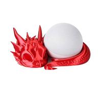 Supporto per altoparlante 3D stampato Dragon con drago, supporto da tavolo, Smart Speaker, squisita decorazione per desktop, accessorio base, supporto, 20,5 x 19,1 x 9,4 cm