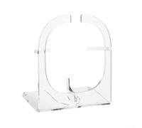 Supporto per altoparlante Bose per soundlink per mini: staffa regolabile in acrilico 13,55 x 12,30 cm, supporto da tavolo nero e trasparente (trasparente)
