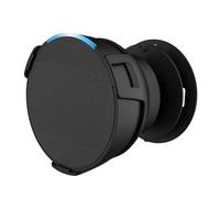 Supporto per altoparlante da parete, decorazione per la casa per Amazon Echo Pop (nero)