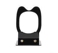 Supporto per altoparlante in acrilico per JBL Clip 4/5: staffa di supporto da tavolo antiscivolo con base antiscivolo, compatibile con altoparlanti portatili wireless, nero (è nero)