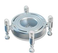 Supporto per altoparlante intelligente, fibbia di tipo split con posizionamento magnetico, design antiscivolo riduce le risonanze per casa, ufficio e sala karaoke