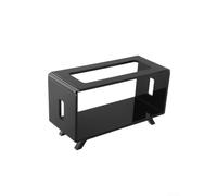 Supporto per altoparlante Marshall Emberton II, supporto da tavolo in acrilico trasparente per un suono migliorato, elegante espositore a mensola, 22 x 11,7 x 9,5 cm (è nero)