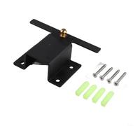 Supporto per altoparlante posteriore per Samsung SWA-9200 Home Theatre, supporto in metallo con funzione inclinabile, nero, 10 x 6,4 cm