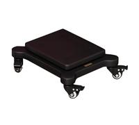 Supporto per Altoparlante Professionale Cabinet Audio con Ruote universali a Doppio Strato Supporto Audio da Pavimento a 1 Strato per teatro in Cortile Conveniente (Dimensioni: 25 * 35 cm (1 Livello