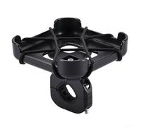 Supporto per altoparlante regolabile per bici e moto, progettato per Bose per SoundLink Micro2Micro, adatto a tubi di dimensioni da 70 mm a 200 mm, supporto sicuro in ABS