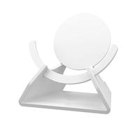 Supporto per altoparlanti con imbottitura antiscivolo moderna in acrilico per organizzare la scrivania e riporre i cavi