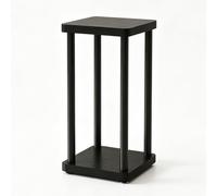 Supporto per altoparlanti da pavimento per carichi pesanti, colonna di supporto in metallo, supporto base per macchina multimediale a doppio strato, adatto per home theater e studi di reg 50cm/19.7in