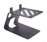 Supporto per altoparlanti in metallo con spugna ammortizzante e design innovativo scavato per ridurre le vibrazioni e per un suono migliore