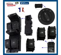 Supporto Per Alzacristallo Anteriore + Pulsante Retro + Interrutore Fari Golf,4=