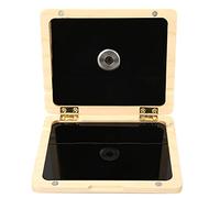 Supporto per ance, scatola per ance per sassofono semplice per riporre 5 ance(Colore del legno)