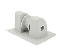 Supporto per Ancoraggio per Barca Gonfiabile Supporto per Ancoraggio per Kayak in PVC Durevole con Rulli per Gommoni, Zattere, Yacht, 4,72x3,62x1,97 Pollici (White)